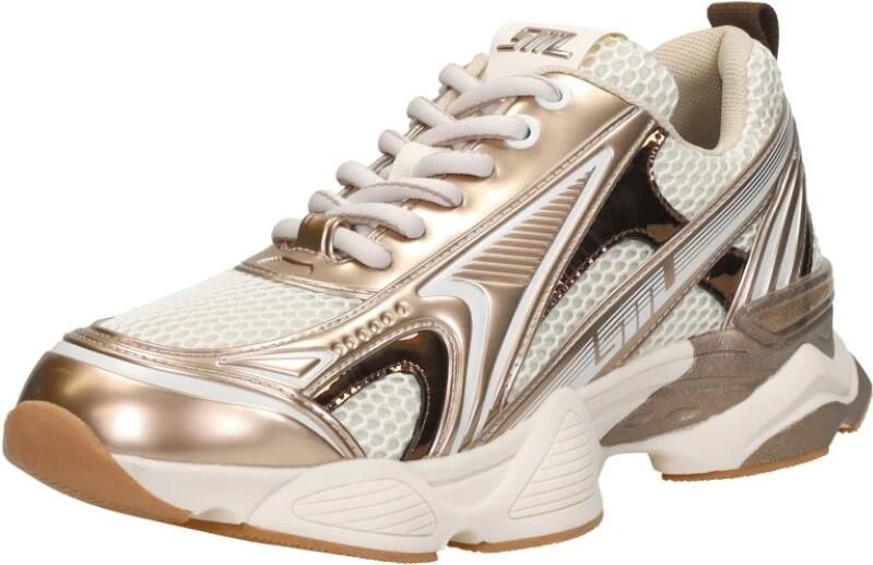 STEVE MADDEN Speedster-E silver gold Beige Synthetisch Lage sneakers Dames - Foto 5