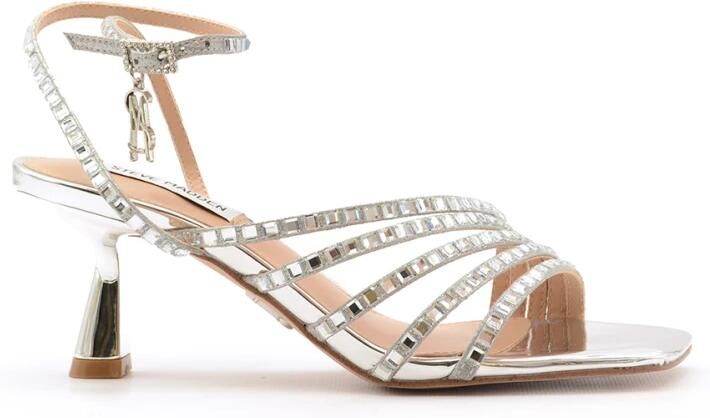 Steve Madden Spiegeleffect Zilveren Sandalen - Foto 2