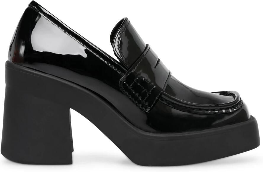 STEVE MADDEN Mocassins 'Utmost Blk Pat' zwart