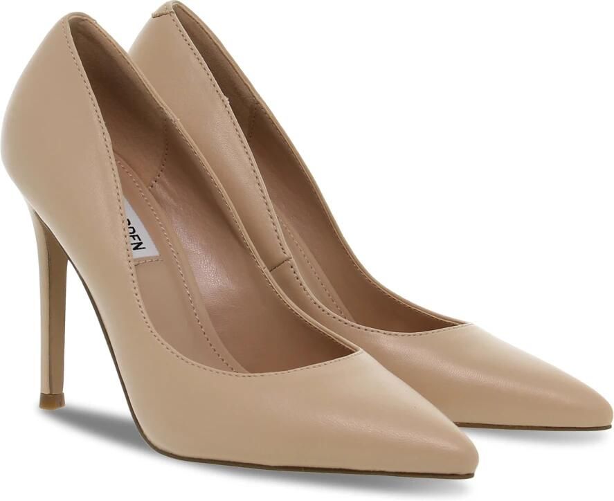 Steve Madden Leren pump voor vrouwen beige 10 cm hak Beige Dames - Foto 2