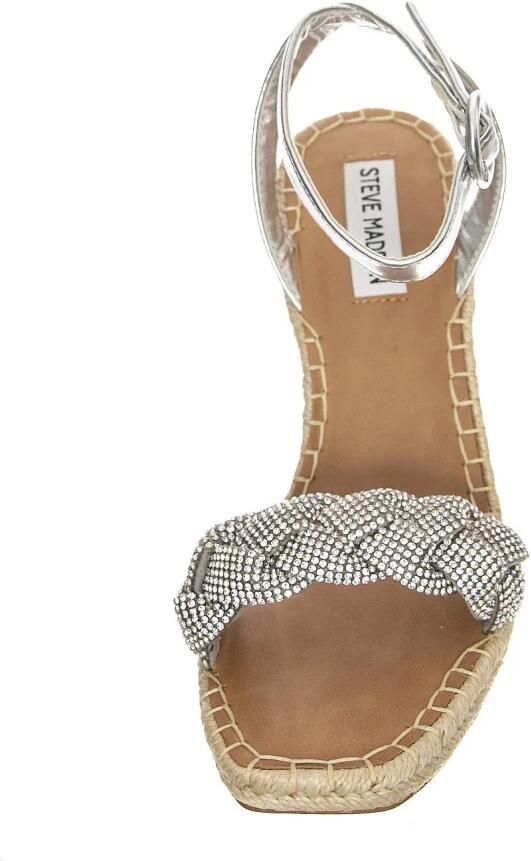 STEVE MADDEN Sandaal 'Novah' bruin zilver - Foto 4