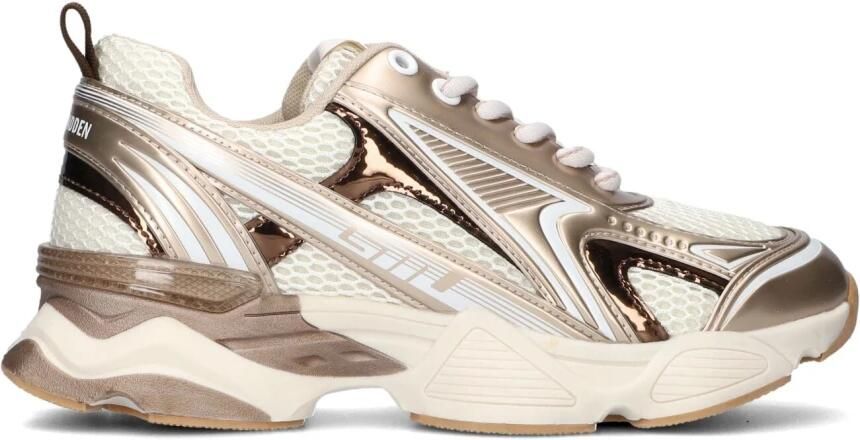 STEVE MADDEN Speedster-E silver gold Beige Synthetisch Lage sneakers Dames - Foto 4