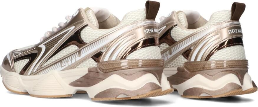 STEVE MADDEN Speedster-E silver gold Beige Synthetisch Lage sneakers Dames - Foto 6