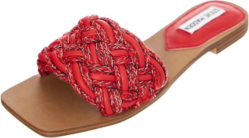 STEVE MADDEN Muiltjes 'Womens Nightfall Red Multi Sandals' rood - Foto 3