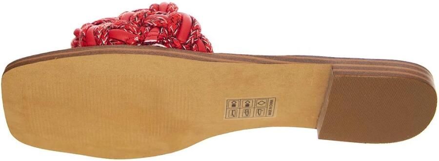 STEVE MADDEN Muiltjes 'Womens Nightfall Red Multi Sandals' rood - Foto 6