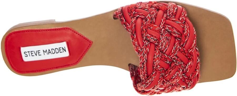 STEVE MADDEN Muiltjes 'Womens Nightfall Red Multi Sandals' rood - Foto 5