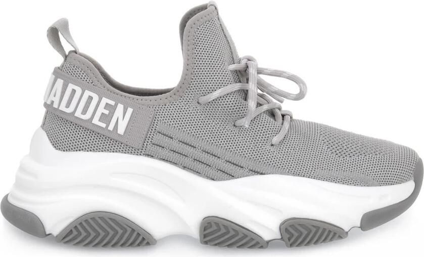 Steve Madden Zilveren Sneakers voor een stijlvolle look