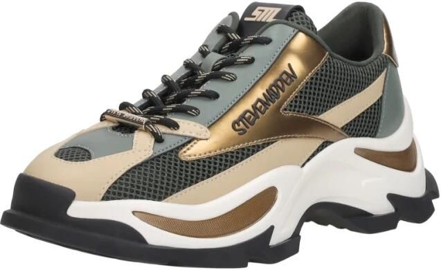 Steve Madden Dames Sneakers Zoomz Ice Pewter gld Multi - Foto 3