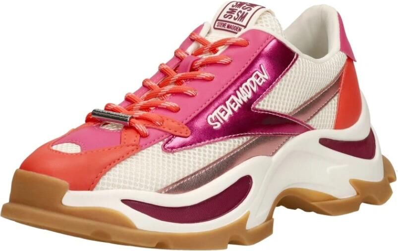 Steve Madden Dames Sneakers Multi SM11002327 P Zoomz Sneaker - Foto 3