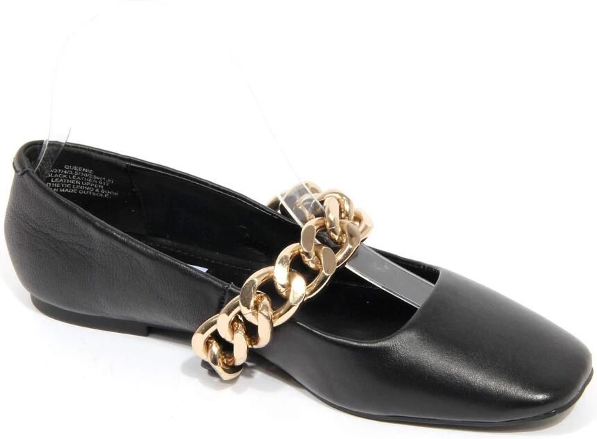 Steve Madden Zwarte Ballerina Schoenen Queenie Model
