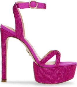 Steve Madden Stijlvolle hoge hak sandalen Roze Dames