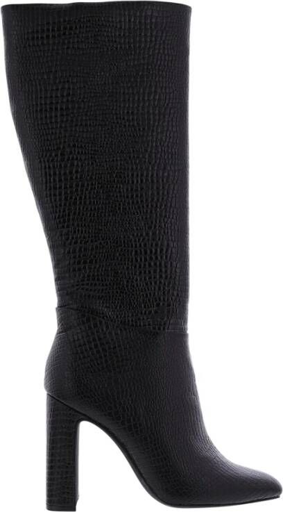Steve Madden Stijlvolle Hoge Laarzen Zwart Dames