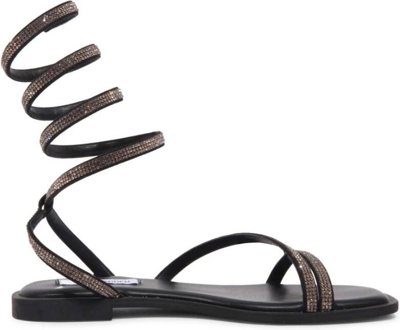 Steve Madden Strass Zwarte Sandaal Azaria Model