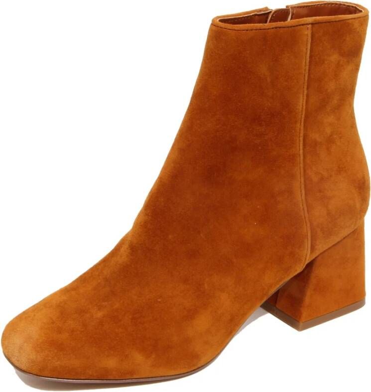 Steve Madden Suede Enkellaars met 6 5 cm hak