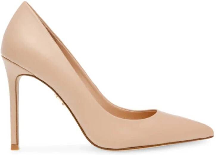 Steve Madden Tijdloze en elegante leren laarzen Roze Dames