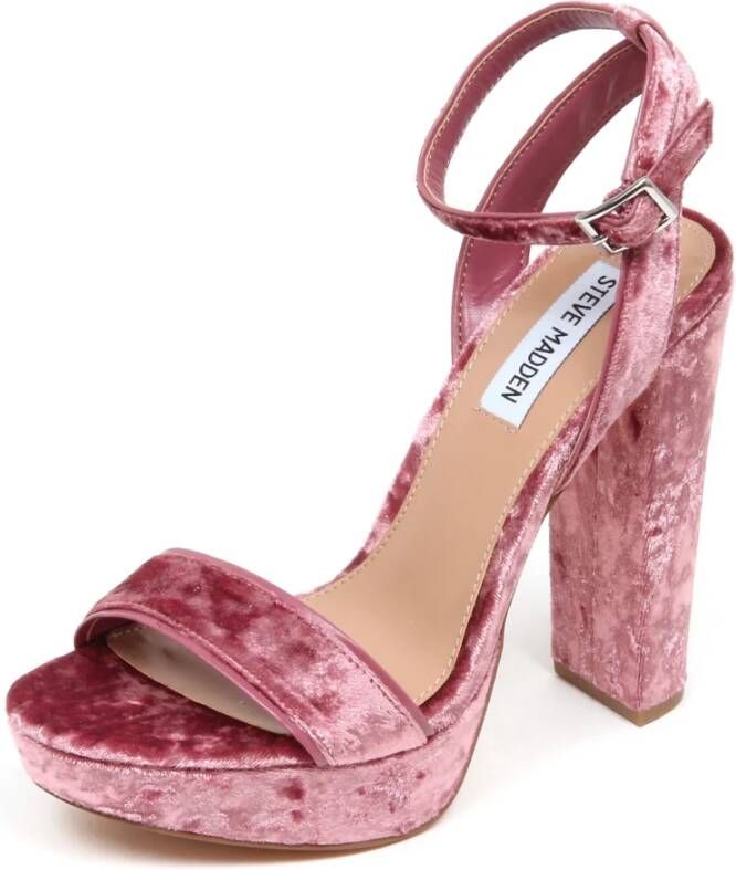 Steve Madden Velvet Insomnia Blush Sandal
