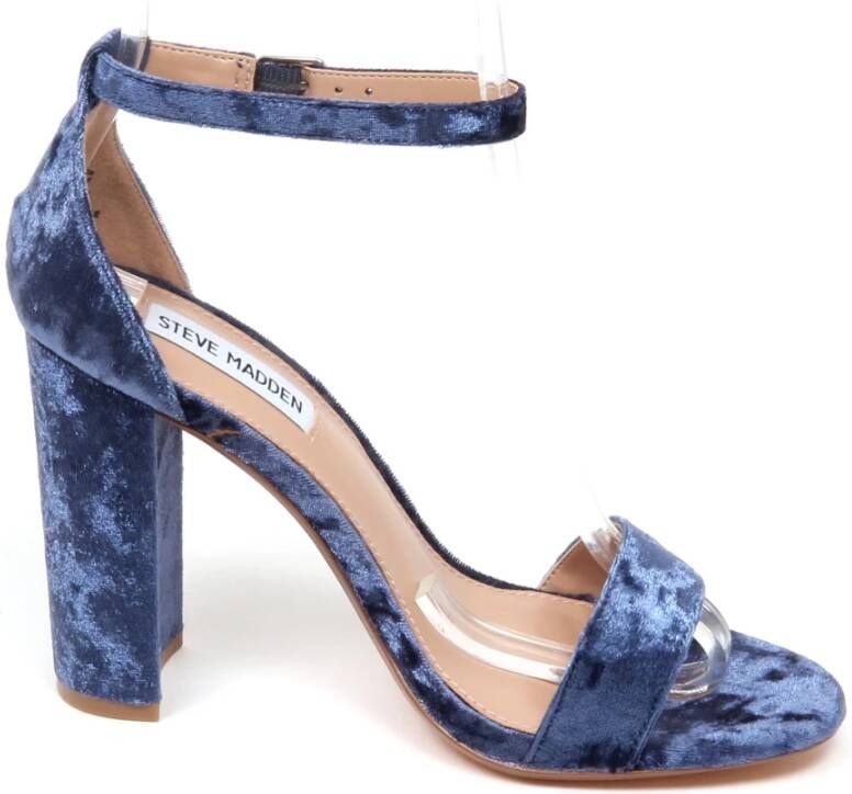 Steve Madden Velvet Sandaal met 10cm Hak