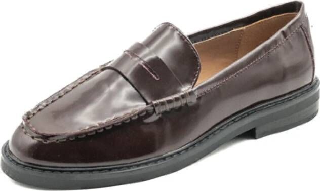 Steve Madden Wijn Leren Damesschoenen Aw25