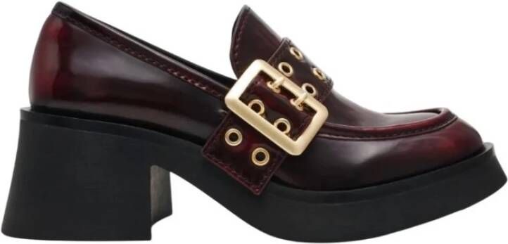 Steve Madden Wijn Loafers met Verstelbare Gouden Gesp - Foto 2