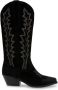 Steve Madden Wild Card Cowboy Laarzen Black Dames - Thumbnail 1