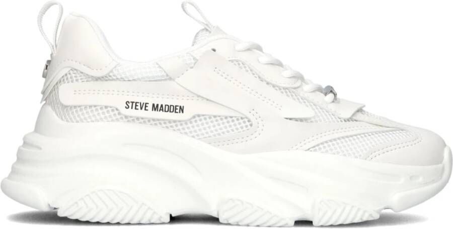 STEVE MADDEN Possession-E white Wit Kunststof Lage sneakers Dames - Foto 8