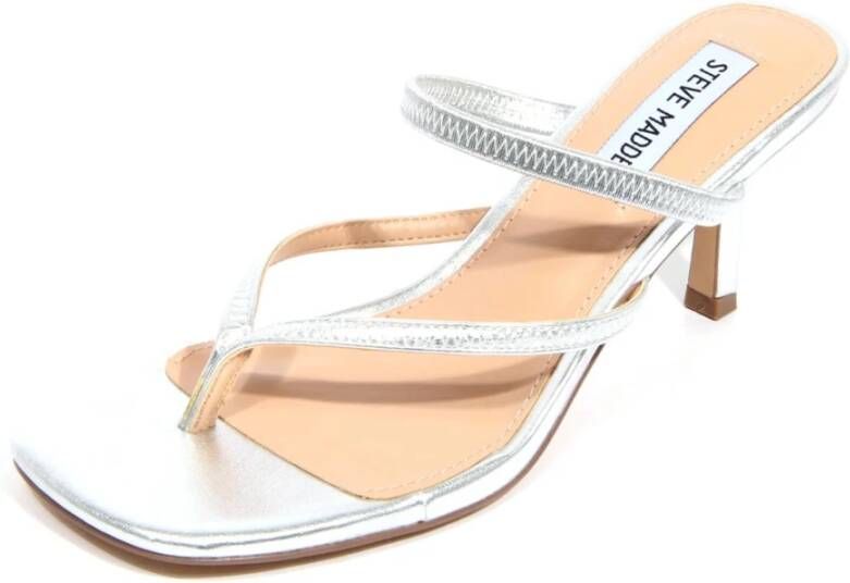 Steve Madden Zilveren Lenden damessandalen