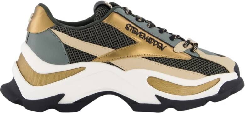 Steve Madden Dames Sneakers Zoomz Ice Pewter gld Multi - Foto 3