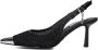 Steve Madden Zwarte Glitter Slingback Schoenen - Thumbnail 2