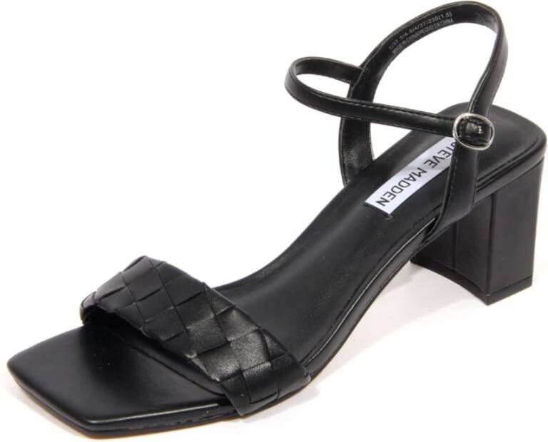 Steve Madden Zwarte Haddie Sandalen