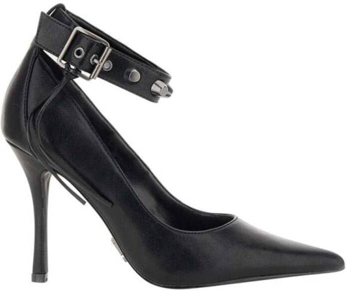 Steve Madden Zwarte platte schoenen voor vrouwen Black Dames