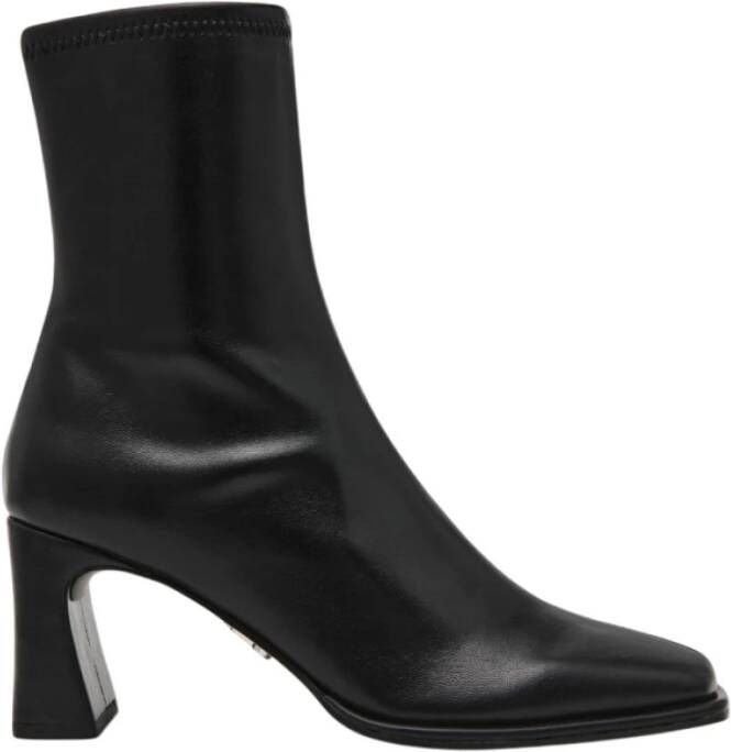 Steve Madden Zwarte Laarzen met Vierkante Hak