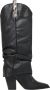 Steve Madden Zwarte Lassy Laars Black Dames - Thumbnail 10