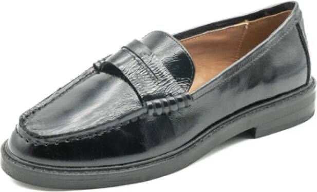Steve Madden Zwarte leren damesschoenen Adison