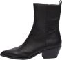 Steve Madden Kendal Zwarte Leren Enkellaarzen Black Dames - Thumbnail 2