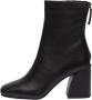 Steve Madden Verhoog je stijl met hoge hakken leren laarzen Black Dames - Thumbnail 1