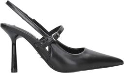 Steve Madden Zwarte Leren Pumps met Puntneus
