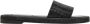 Steve Madden Zwarte platte sandalen met strass - Thumbnail 1