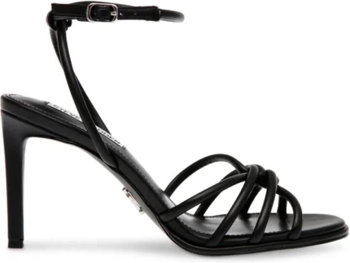 Steve Madden Zwarte Sandalen Black Dames