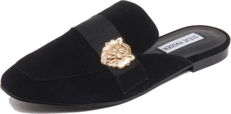 Steve Madden Zwarte Suède Loafer Schoen