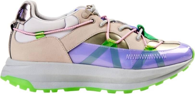 Stine Goya Tech Runner Sneakers met 2-weg vetersluiting