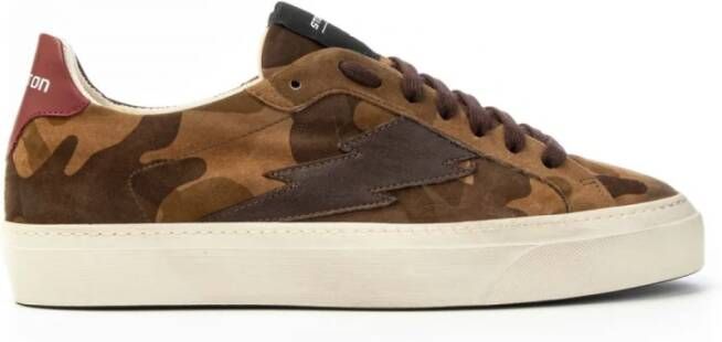 Stokton Blaze-in Granada sneakers lacci Bruin