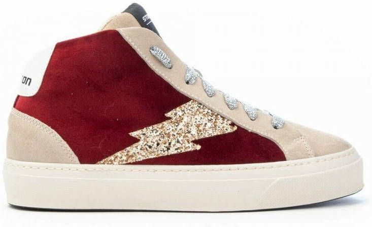 Stokton Bolt-D Vienna sneakers Rood Dames