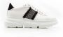 Stokton Glitter Detail Witte Sneaker White Dames - Thumbnail 1