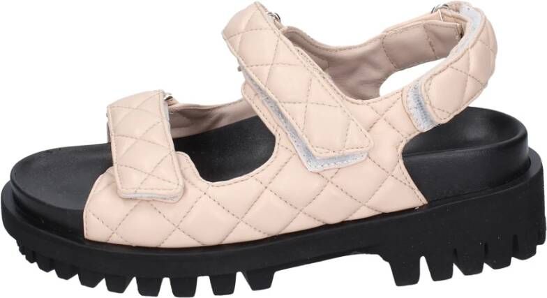 Stokton Leren Dames Sandalen Stijlvol Comfortabel Pink Dames