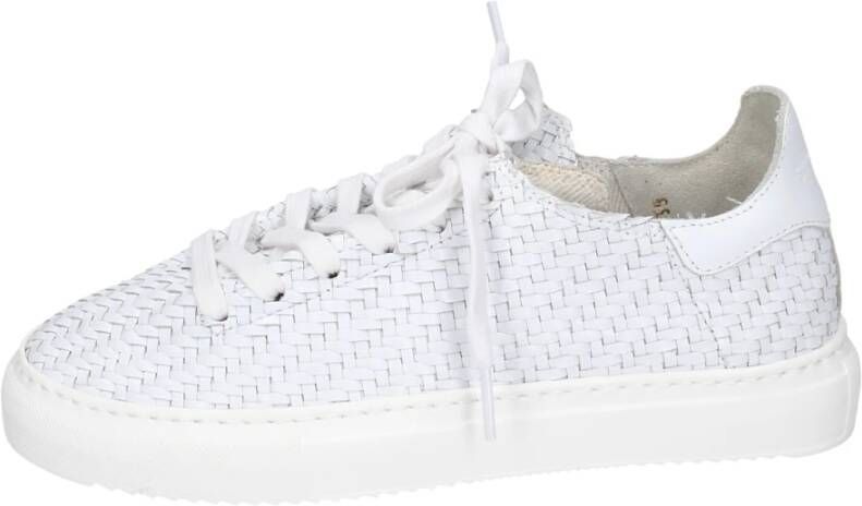 Stokton Leren Dames Sneakers Stijlvolle Schoenen White Dames