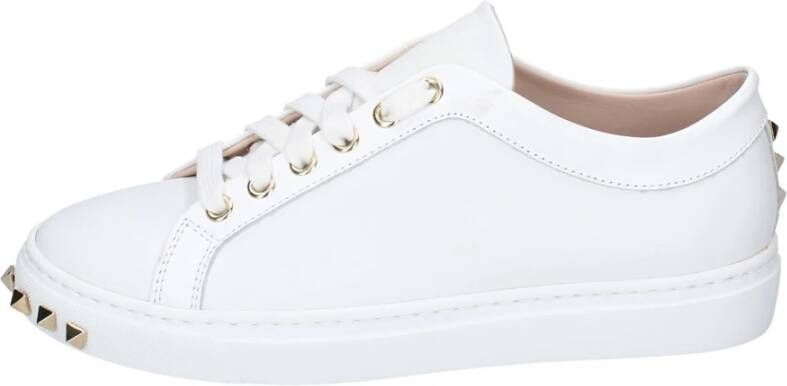 Stokton Leren Dames Sneakers White Dames