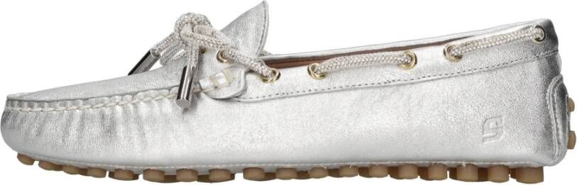 Stokton Platte schoenen Zilver