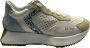 Stokton Sneaker van geperforeerd leer en suède Multicolor Dames - Thumbnail 1