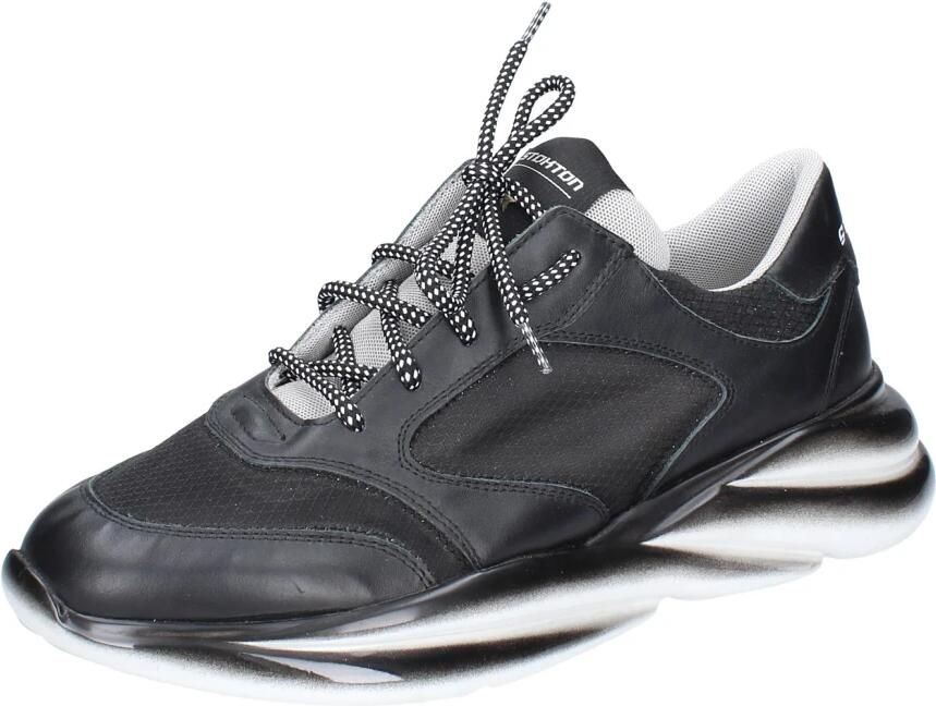 Stokton Leren Heren Sneakers Black Heren - Foto 2