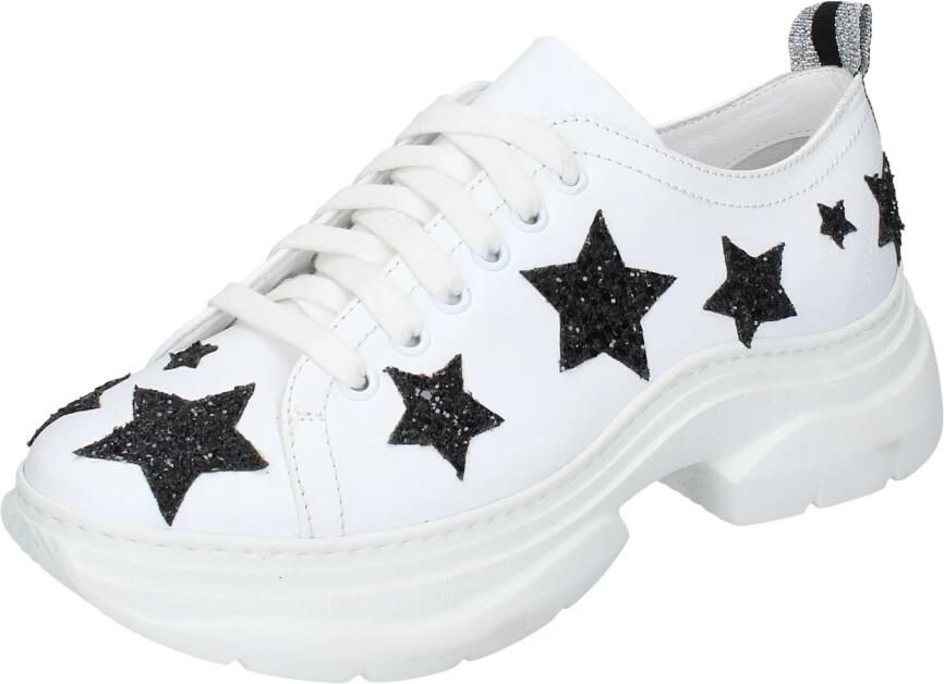 Stokton Leren Dames Sneakers White Dames - Foto 2